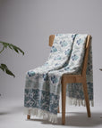 Parisian Bloom Throw in Signature Weave Cotton