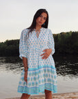 Bloom and Blue Dress