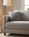 Blush Garden Stripe Pillow