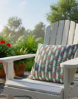 Blush Garden Stripe Pillow
