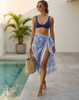 Indigo Garden Sarong