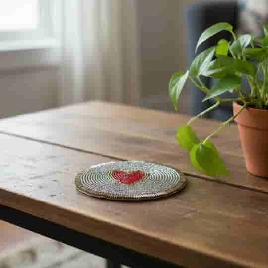 Beaded Heart