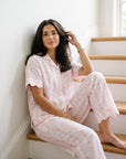 Bow & Bloom Cotton PJ Set