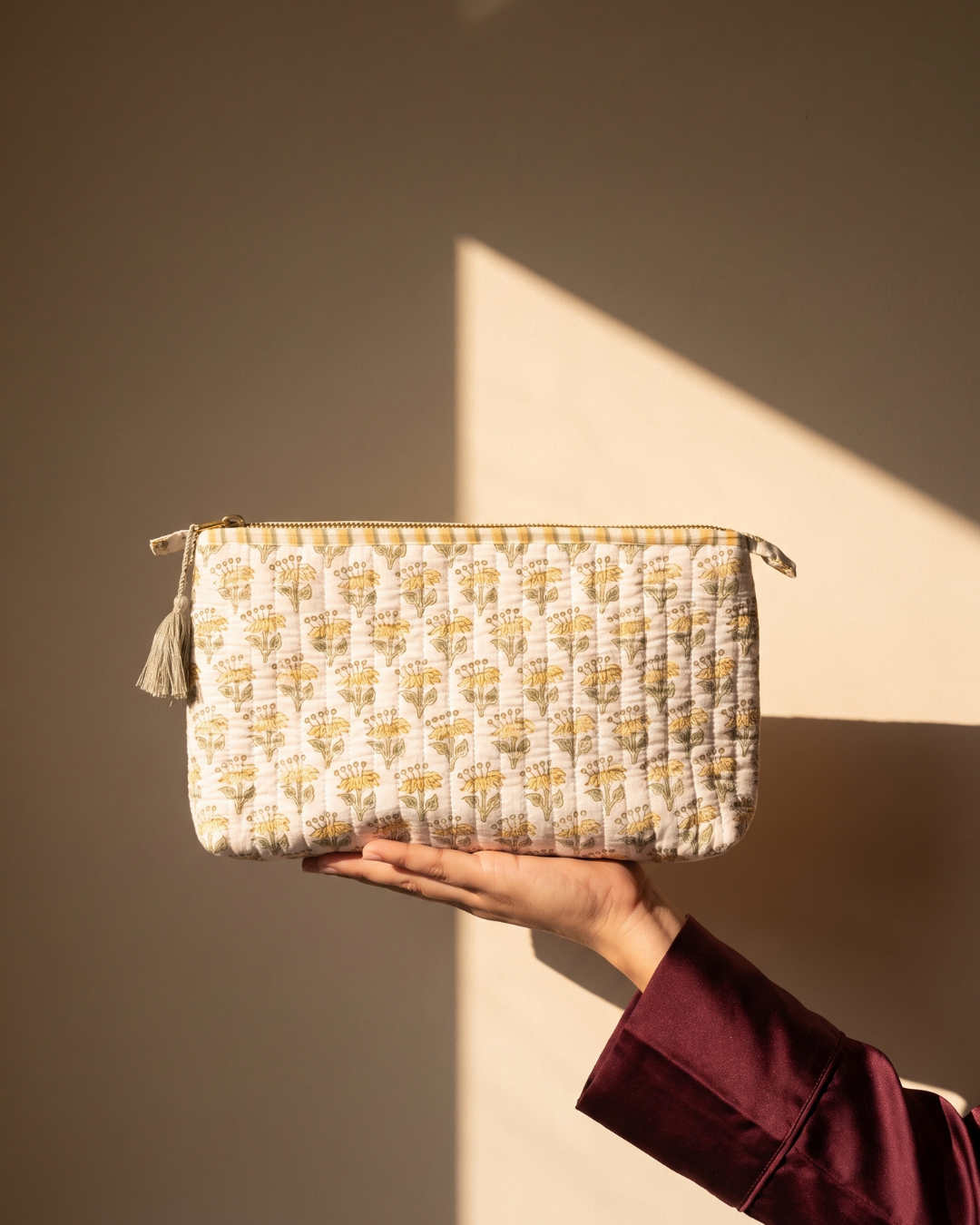 Marigold Meadow Pouch