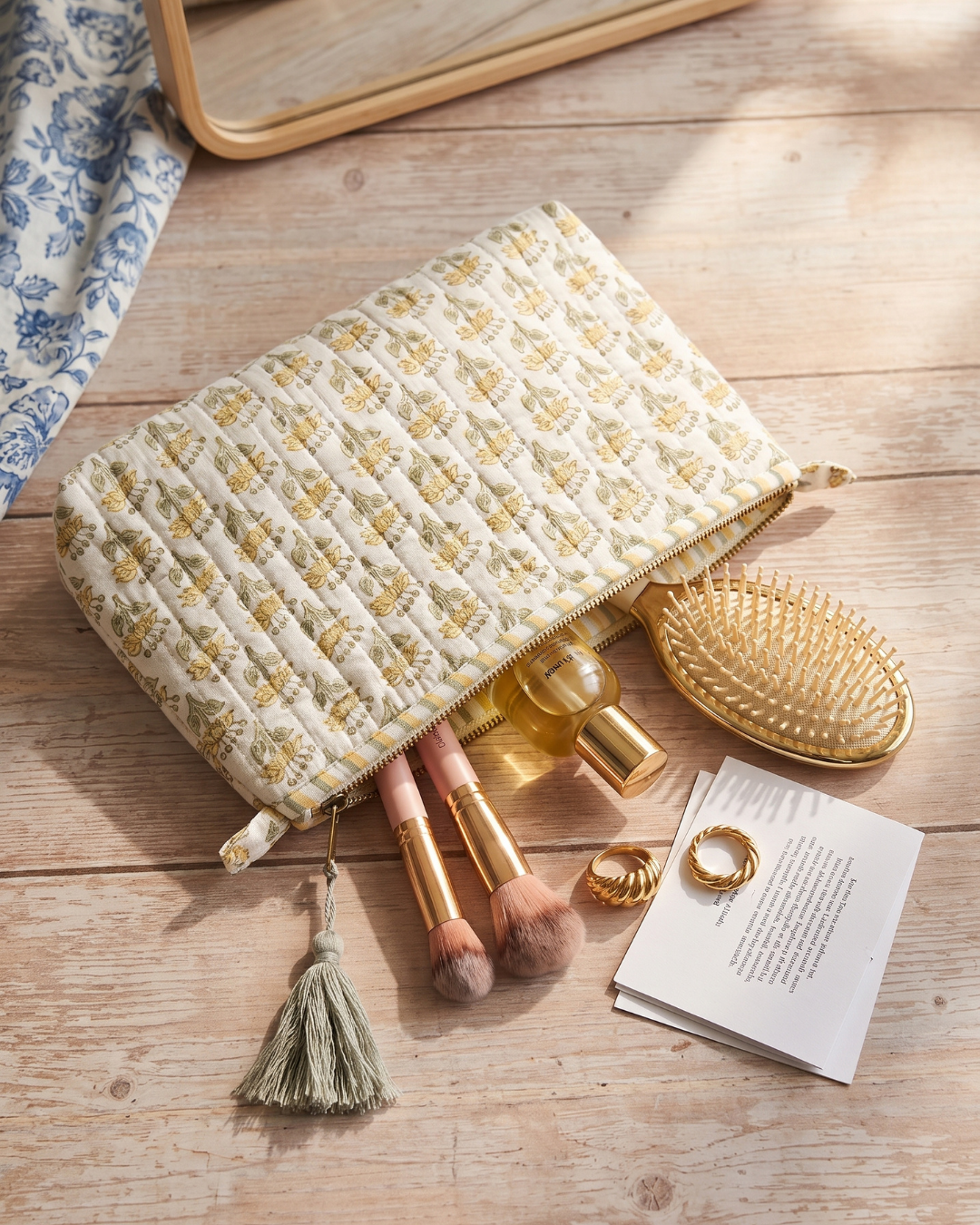 Marigold Meadow Pouch