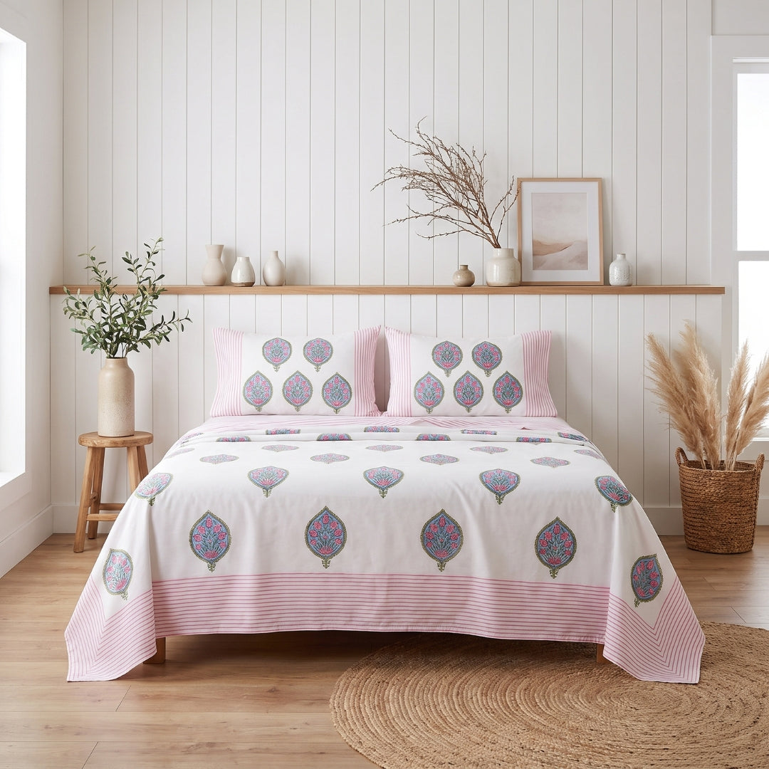 Pink Lotus Garden Flat