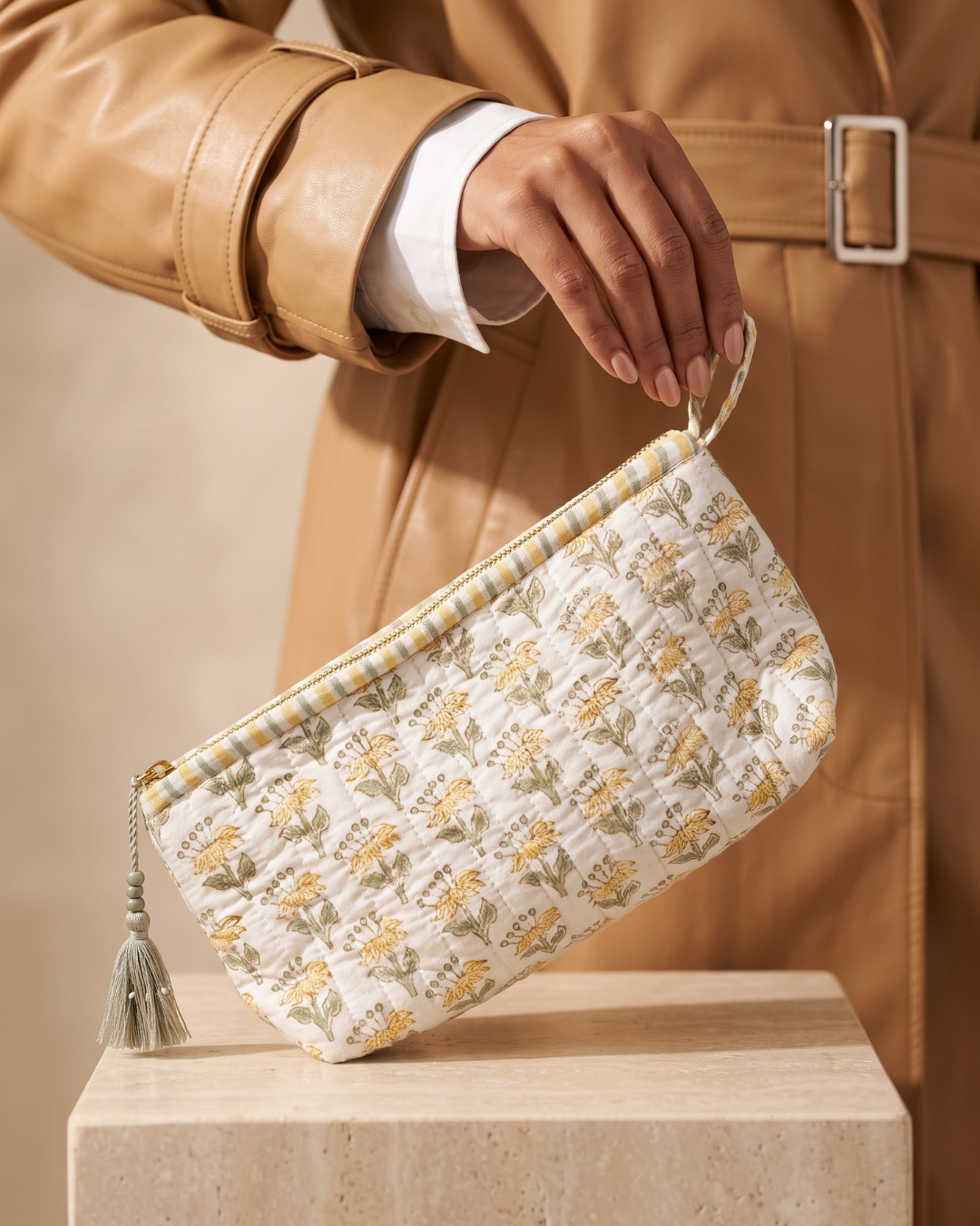 Marigold Meadow Pouch