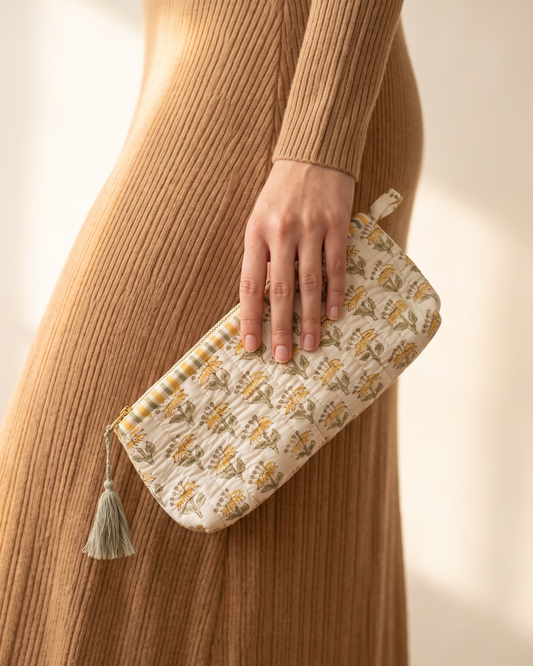 Marigold Meadow Pouch