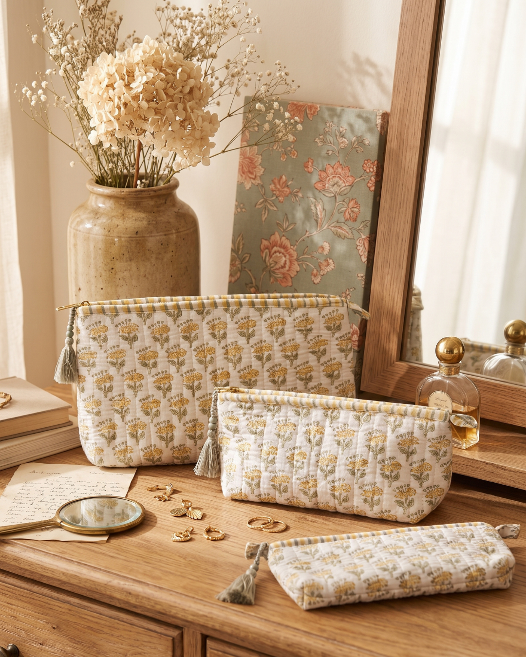 Marigold Meadow Pouch