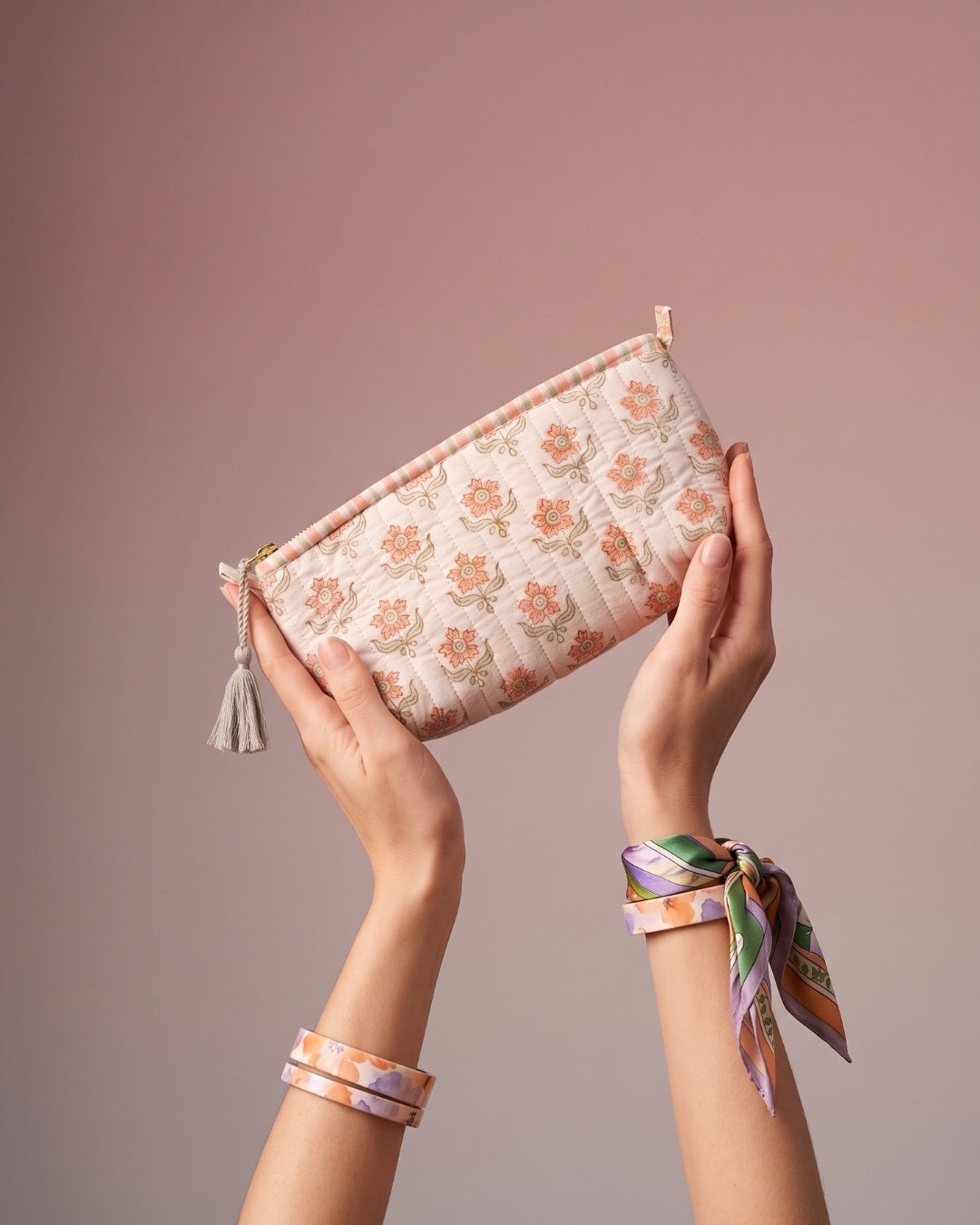 Peach Blossom Pouch