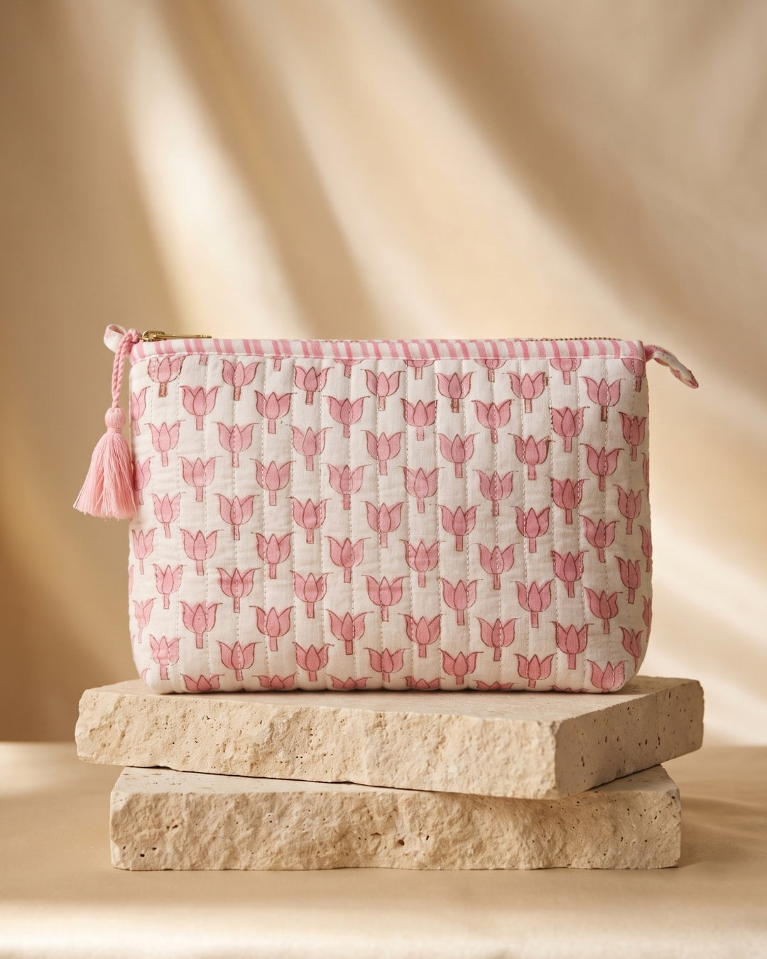 Blush Tulip Pouch