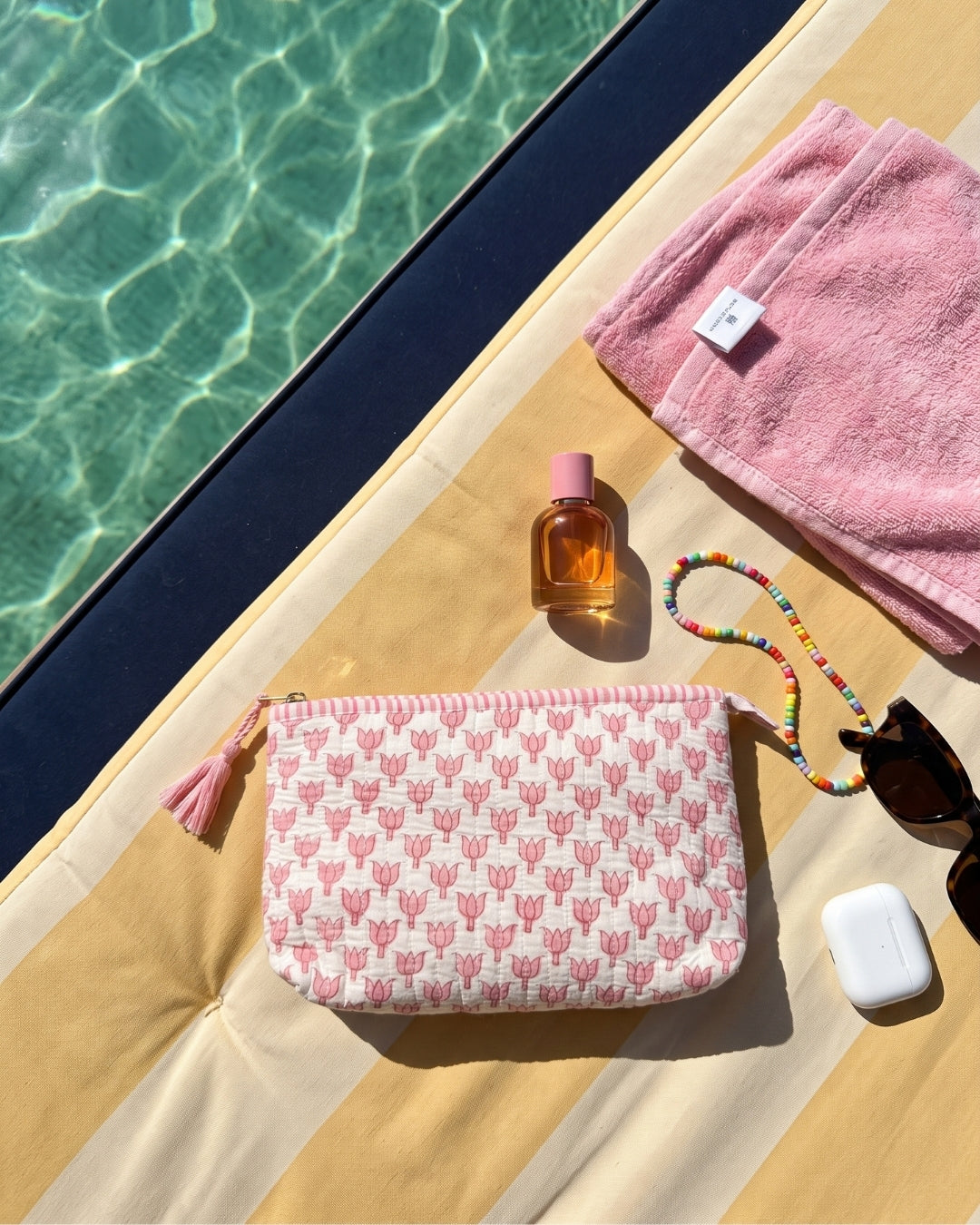 Blush Tulip Pouch