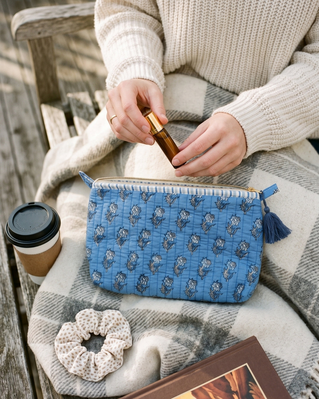 Bluebell Bloom Pouch