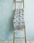 Parisian Bloom Throw in Signature Weave Cotton