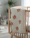 Blush & Sunshine Baby Quilt