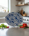 Banquet Oval- Cobalt