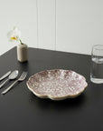 Bordeaux Scallop Bowl Large