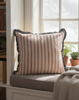 Navy Blossom Pillow