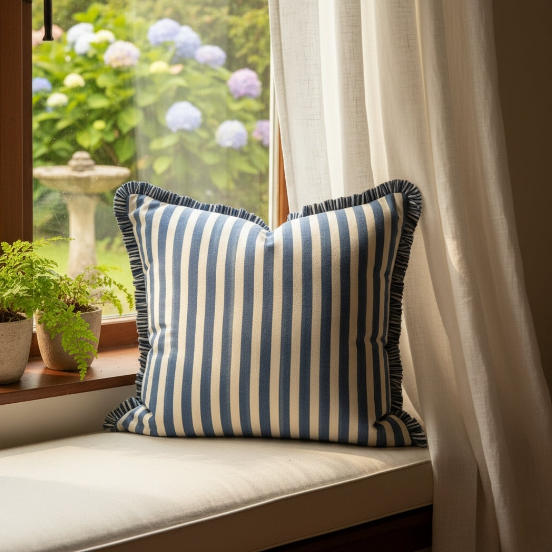 Scarlet Bloom Pillow