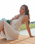 The Cross-Back Cotton Dress