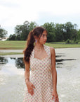 The Cross-Back Cotton Dress