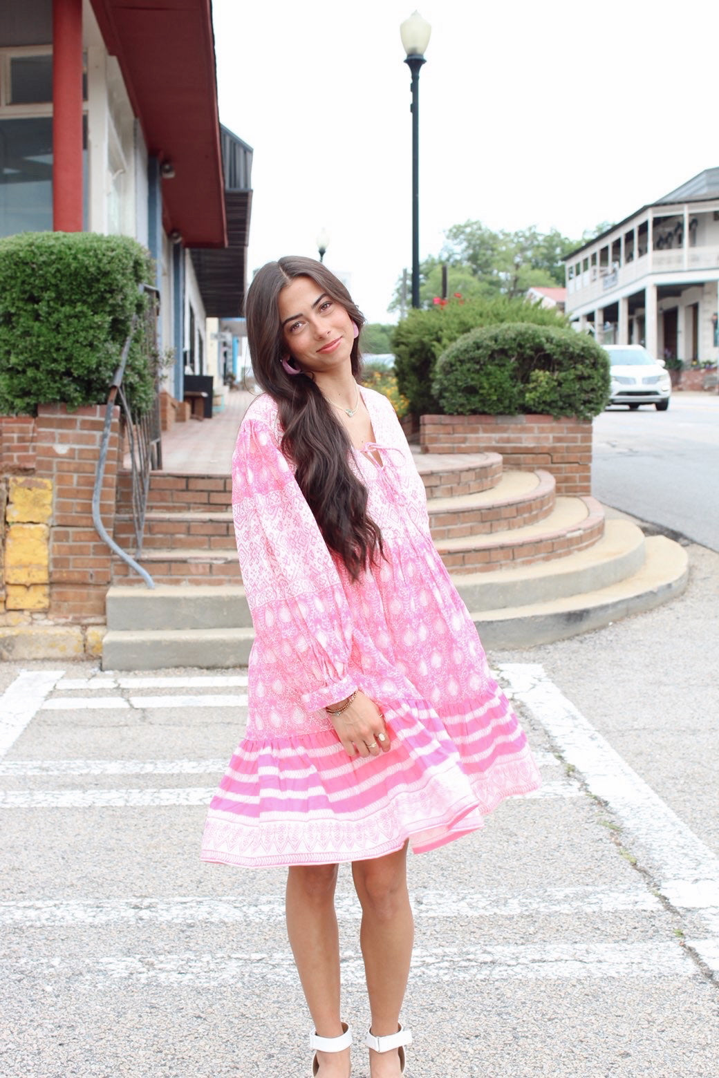 Candy Bloom Cotton Dress