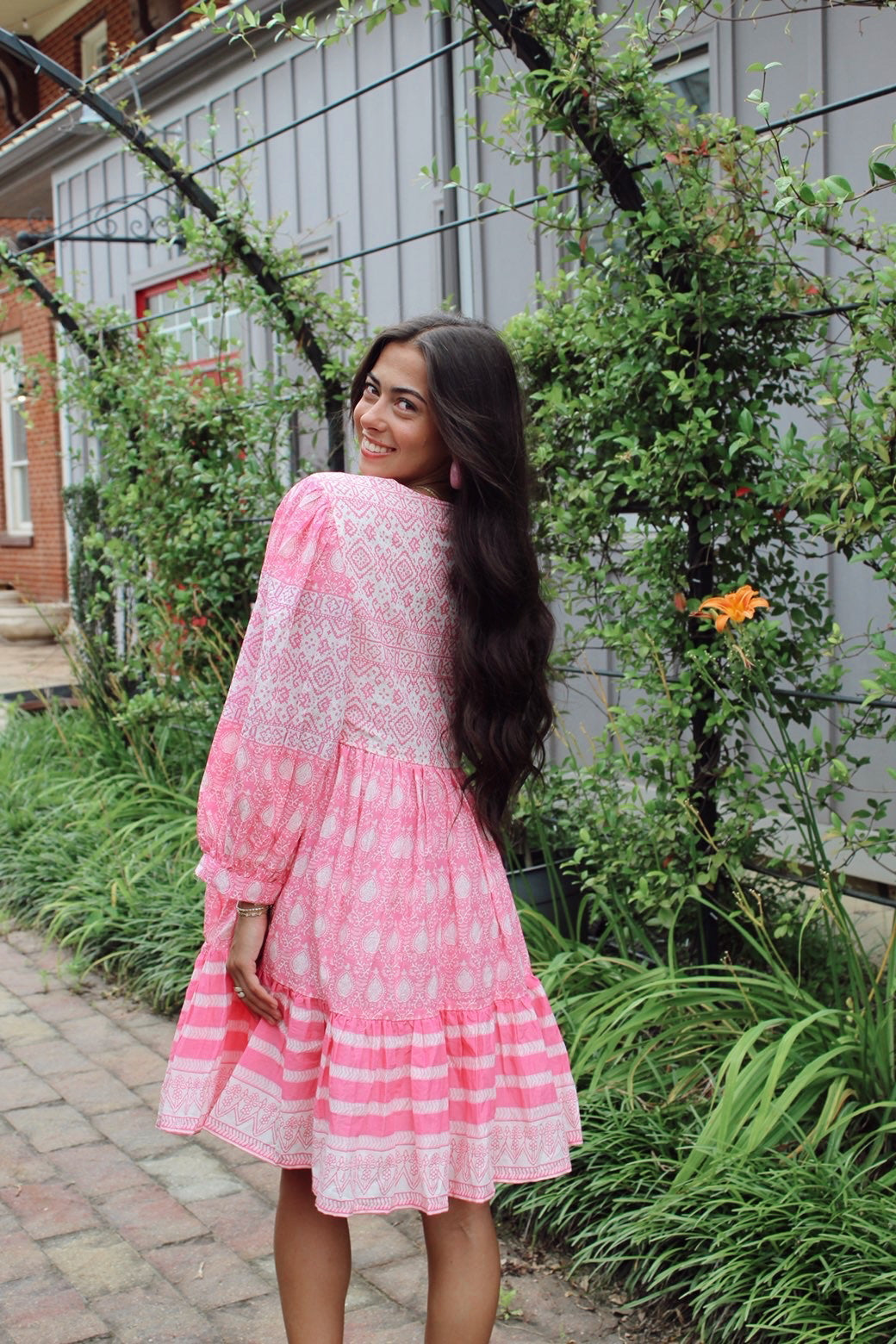 Candy Bloom Cotton Dress