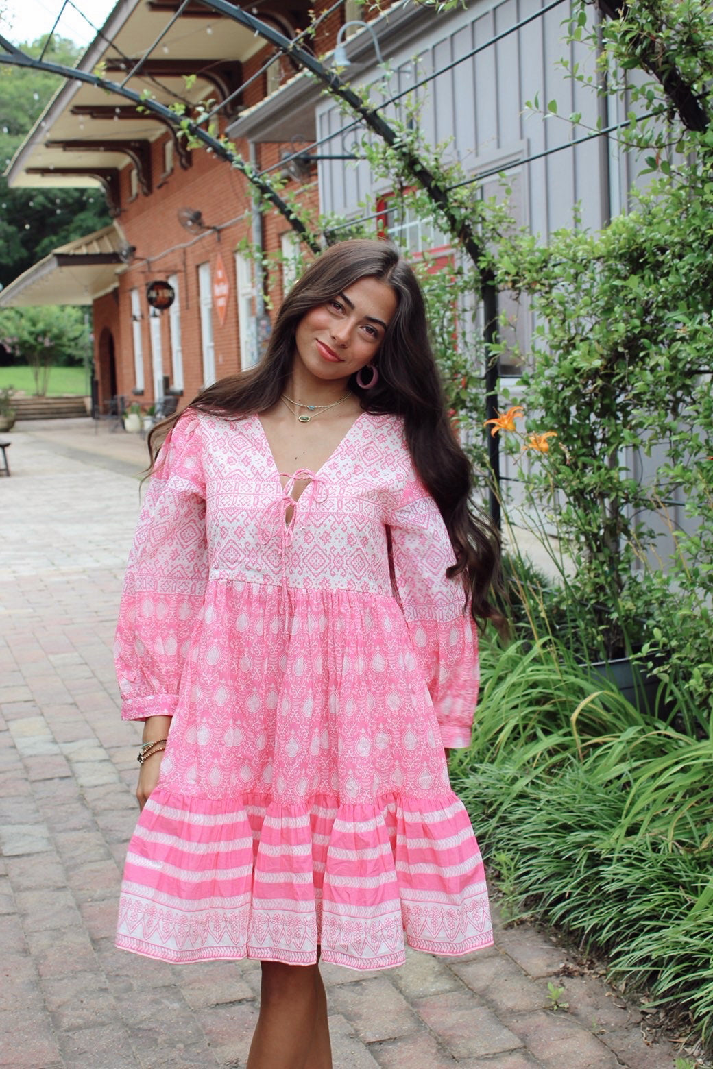 Candy Bloom Cotton Dress