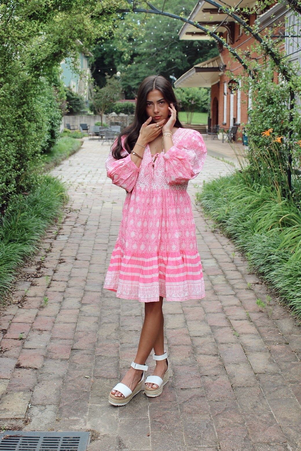 Candy Bloom Cotton Dress