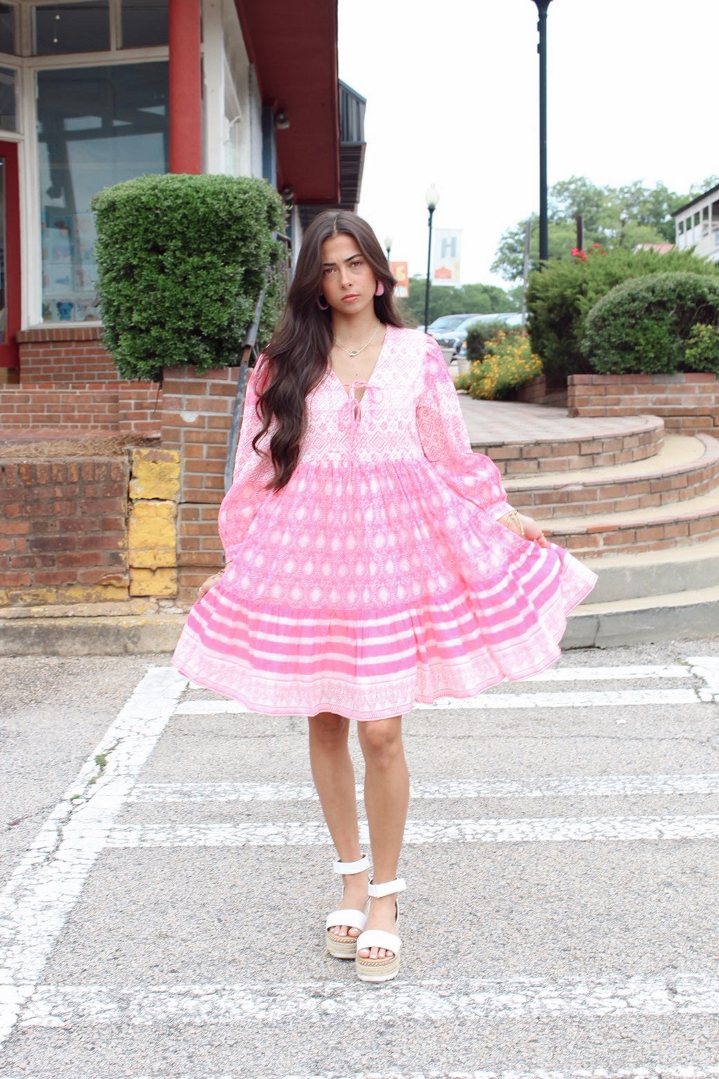 Candy Bloom Cotton Dress