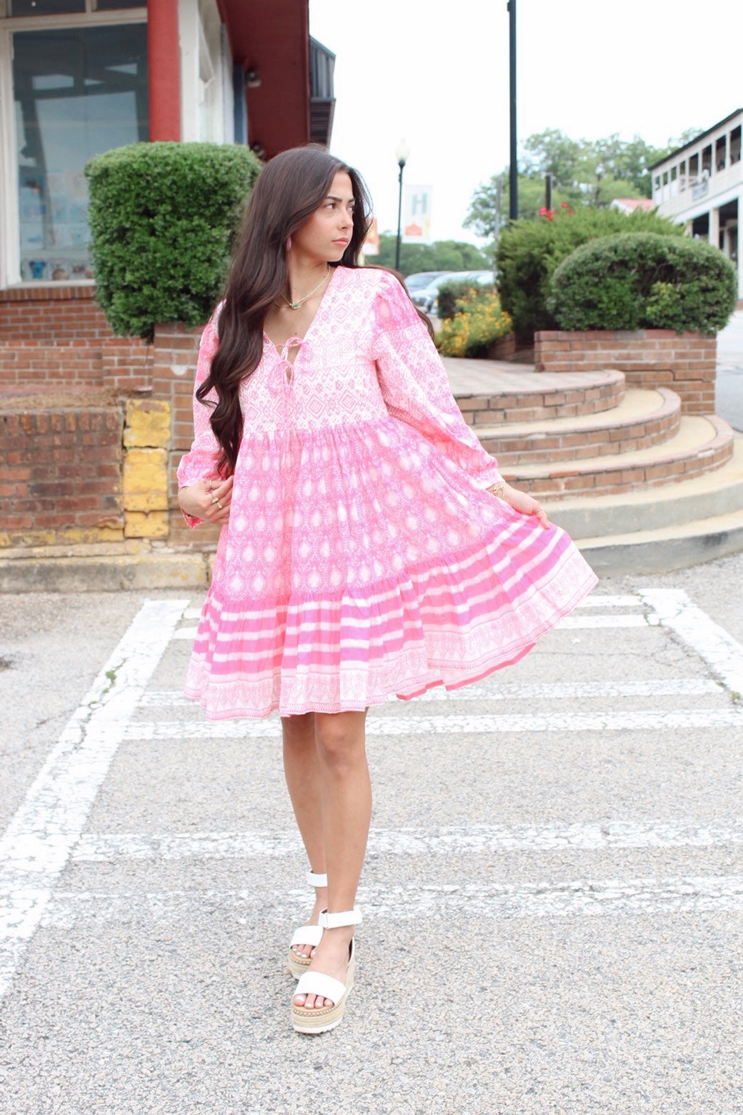 Candy Bloom Cotton Dress