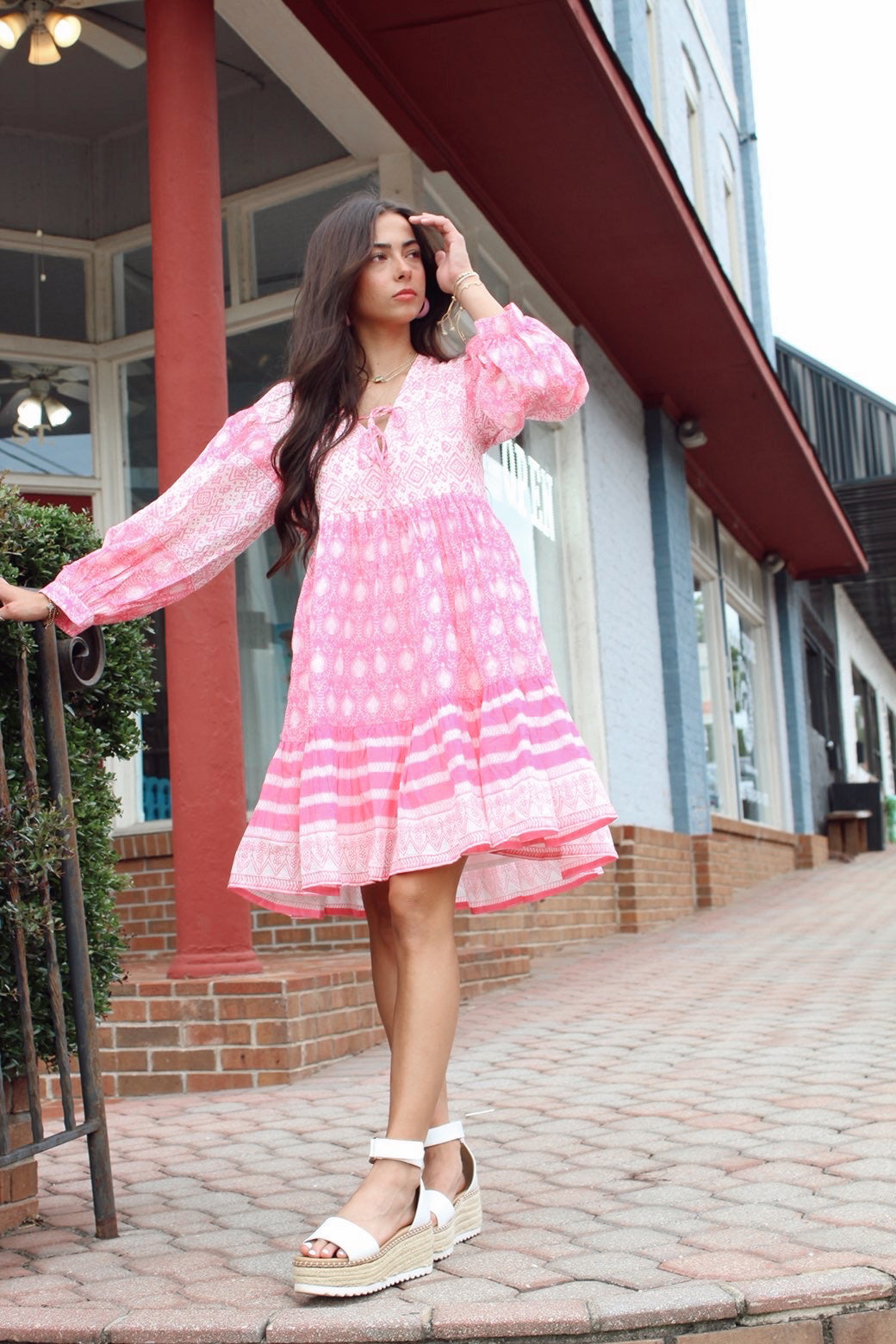 Candy Bloom Cotton Dress