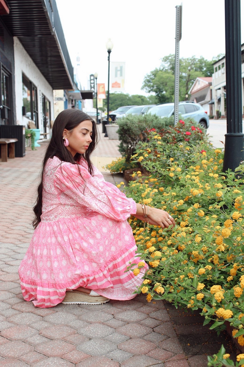 Candy Bloom Cotton Dress