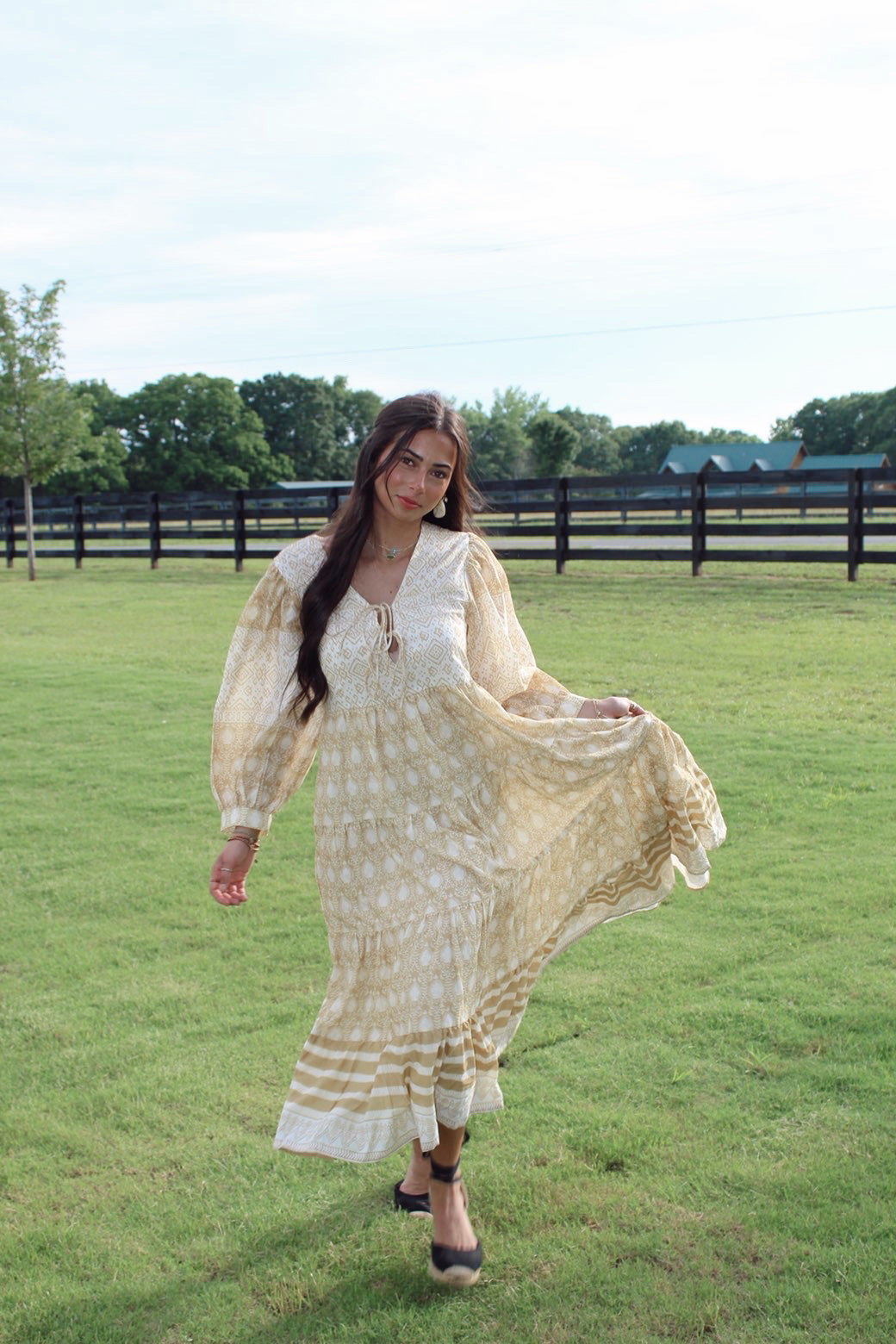 Honey Earth Cotton Dress