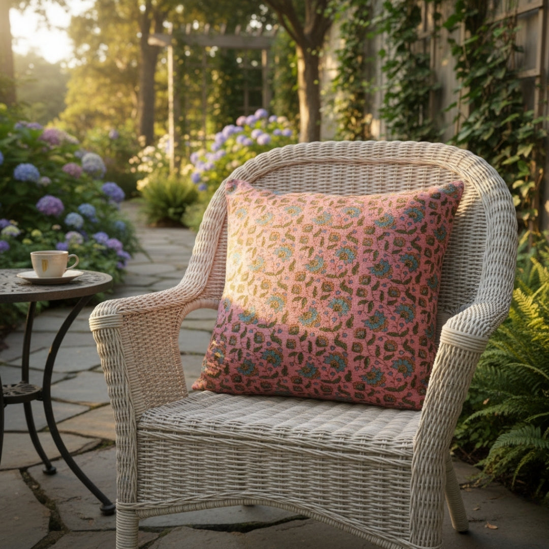Floral Harmony Pillow