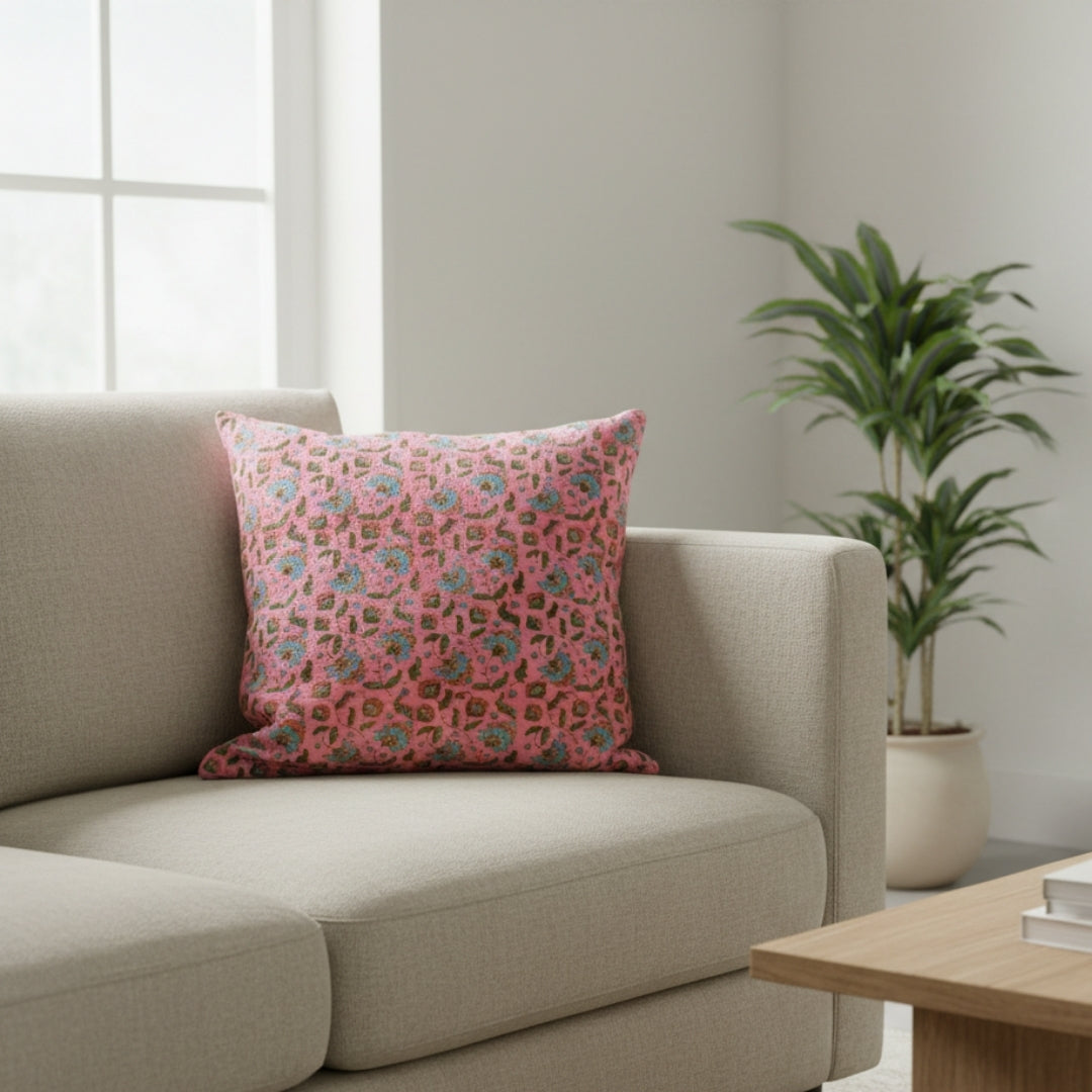 Floral Harmony Pillow