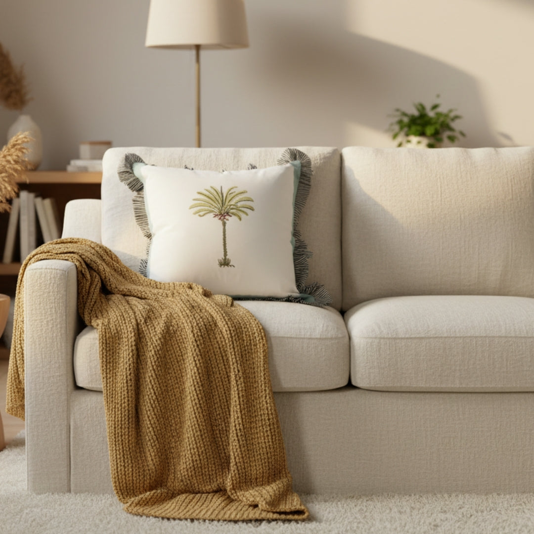 Palm Icon Pillow