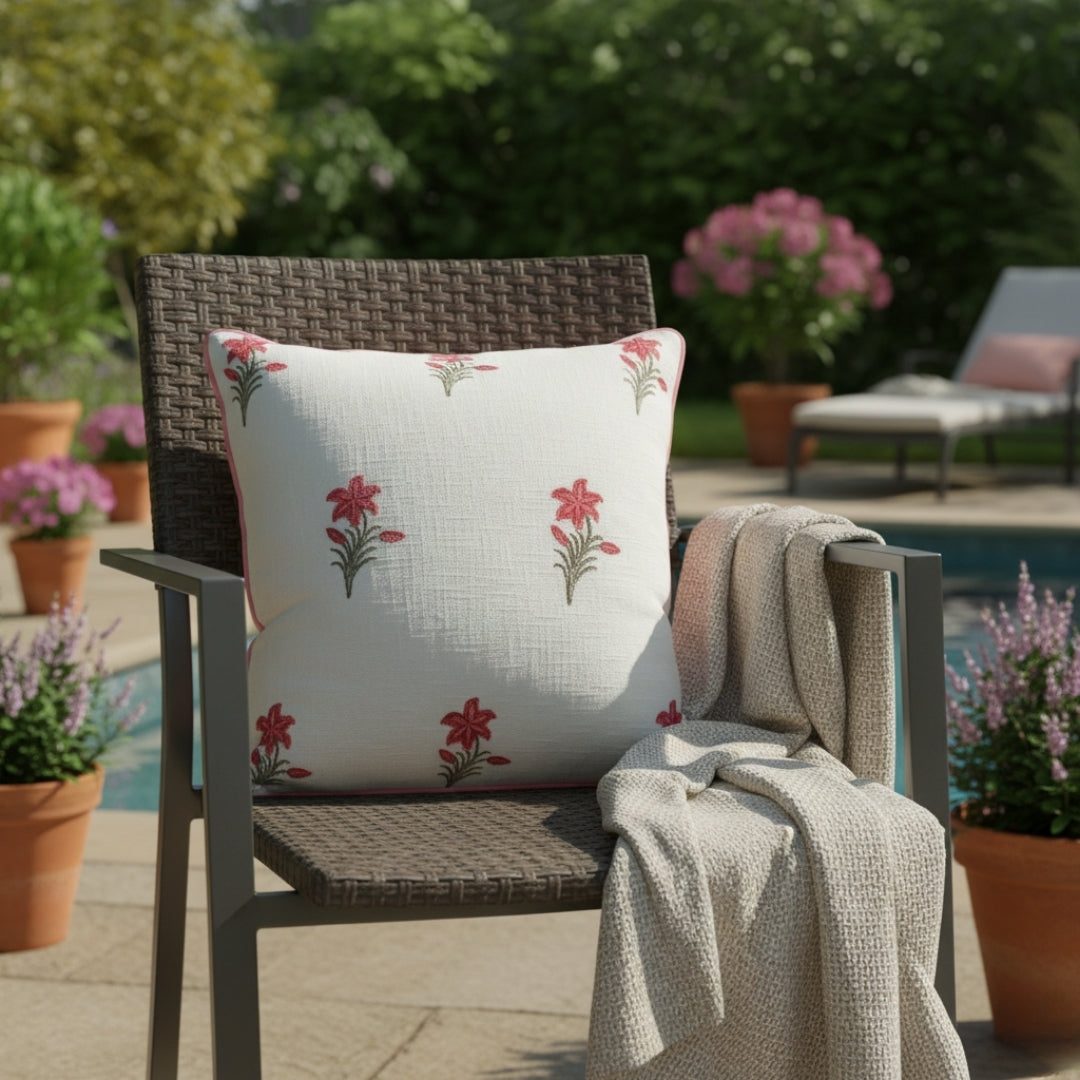 Sprig Blossom Pillow