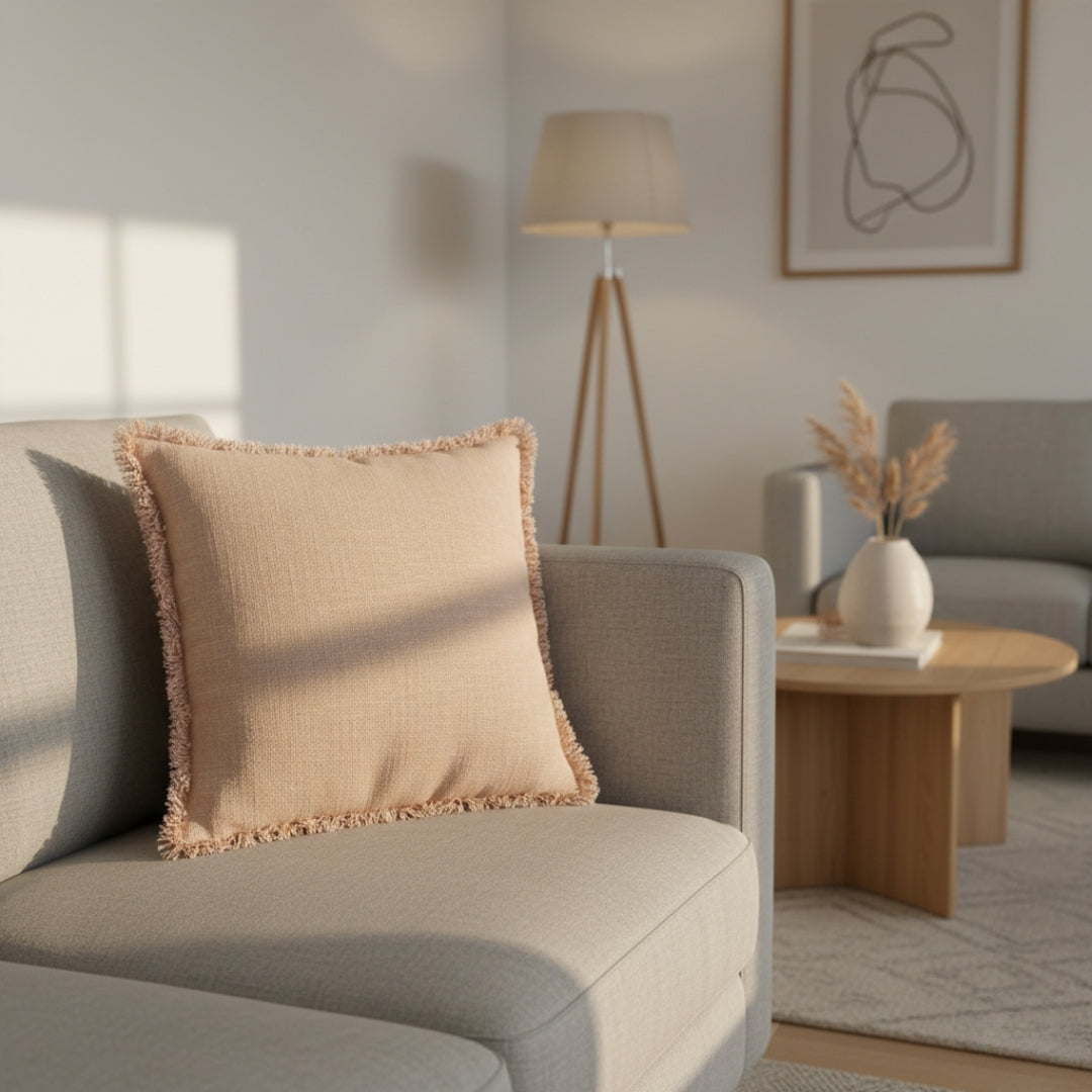 Warm  Beige Pillow